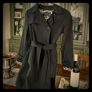 Ann Taylor Black Trench